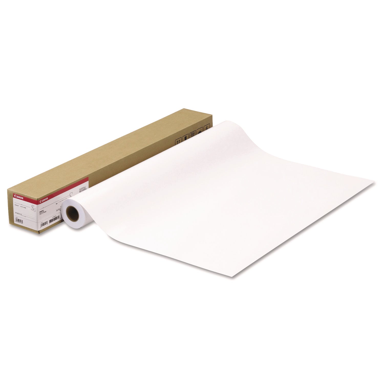Glossy Photographic Paper Roll, 3" Core, 10 Mil, 36" X 100 Ft, Glossy White