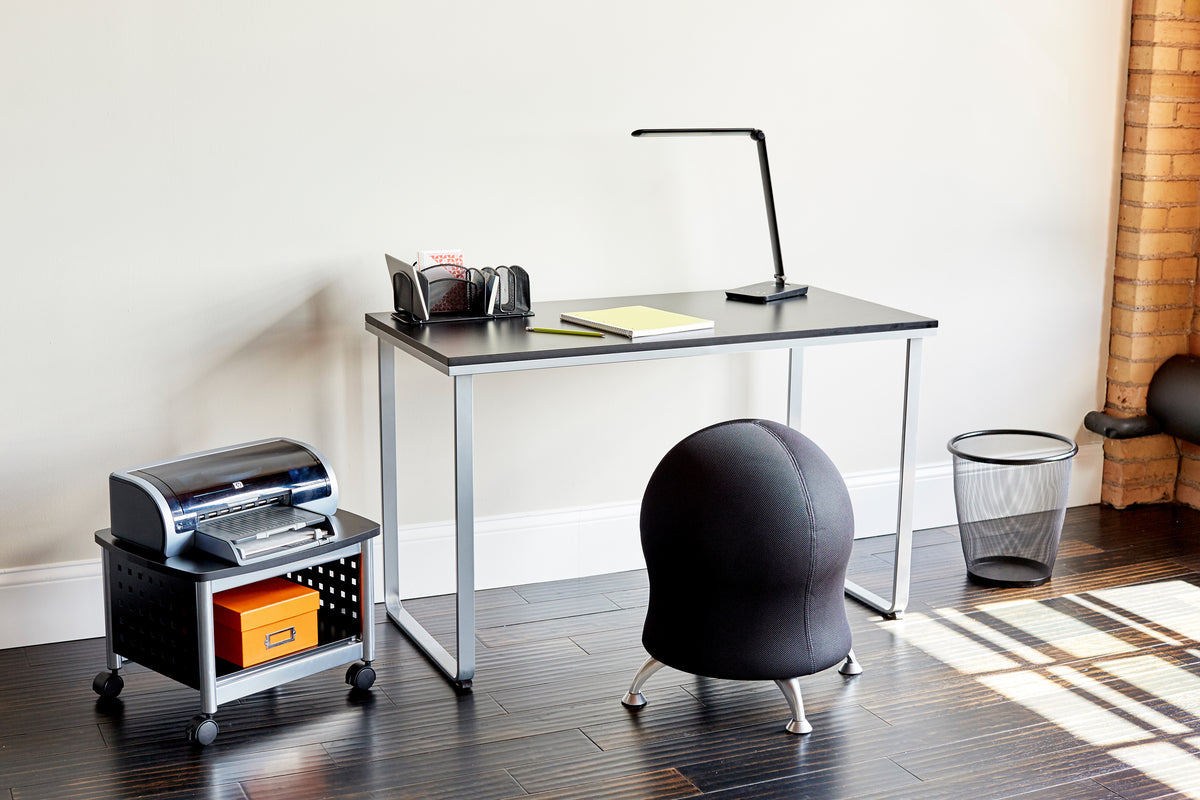 Stand Scoot Under Desk Prt Blk