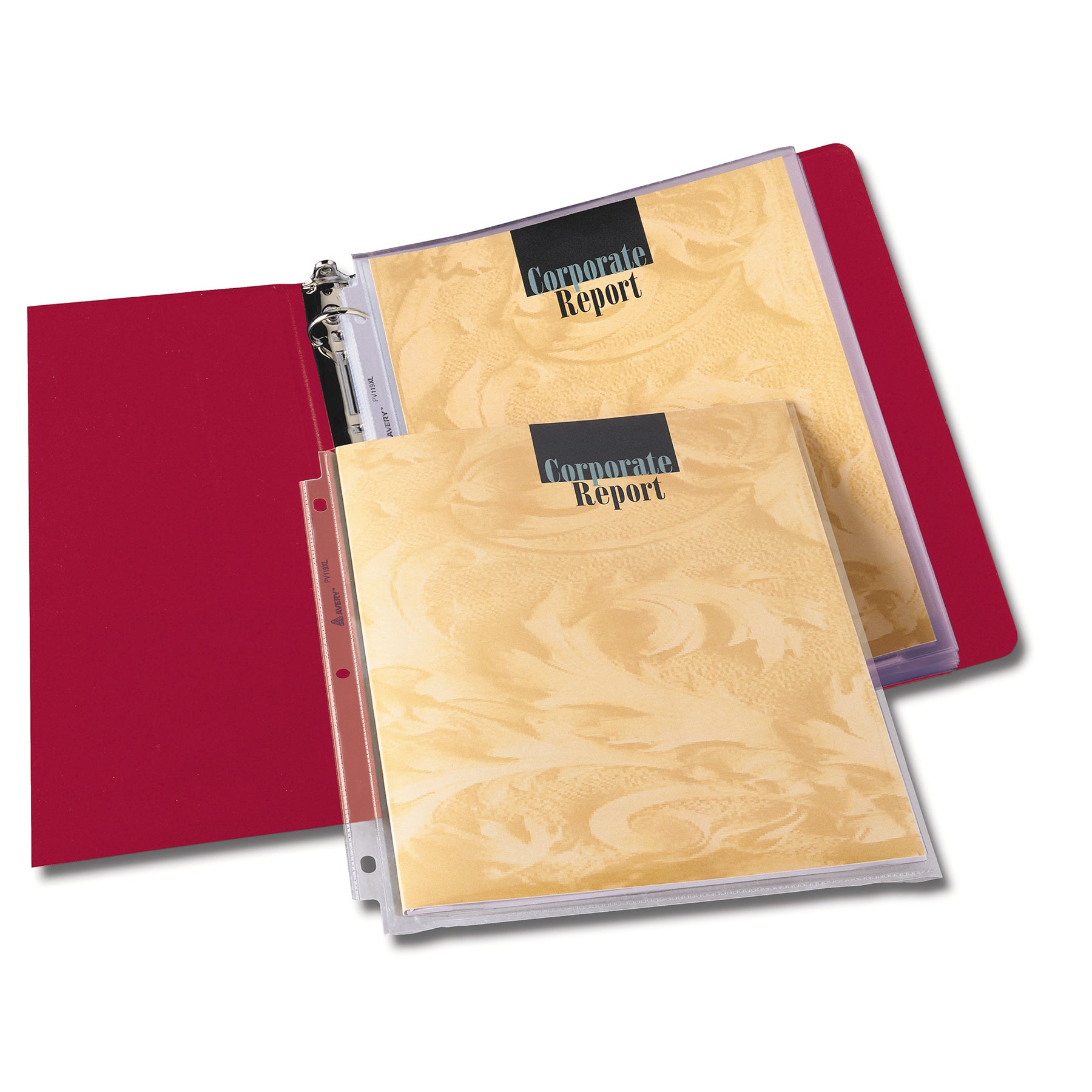 Clear Heavyweight Multi-Page Capacity Sheet Protectors, Holds 8-1/2" x 11" Sheets, Top Load, Pack of 25
