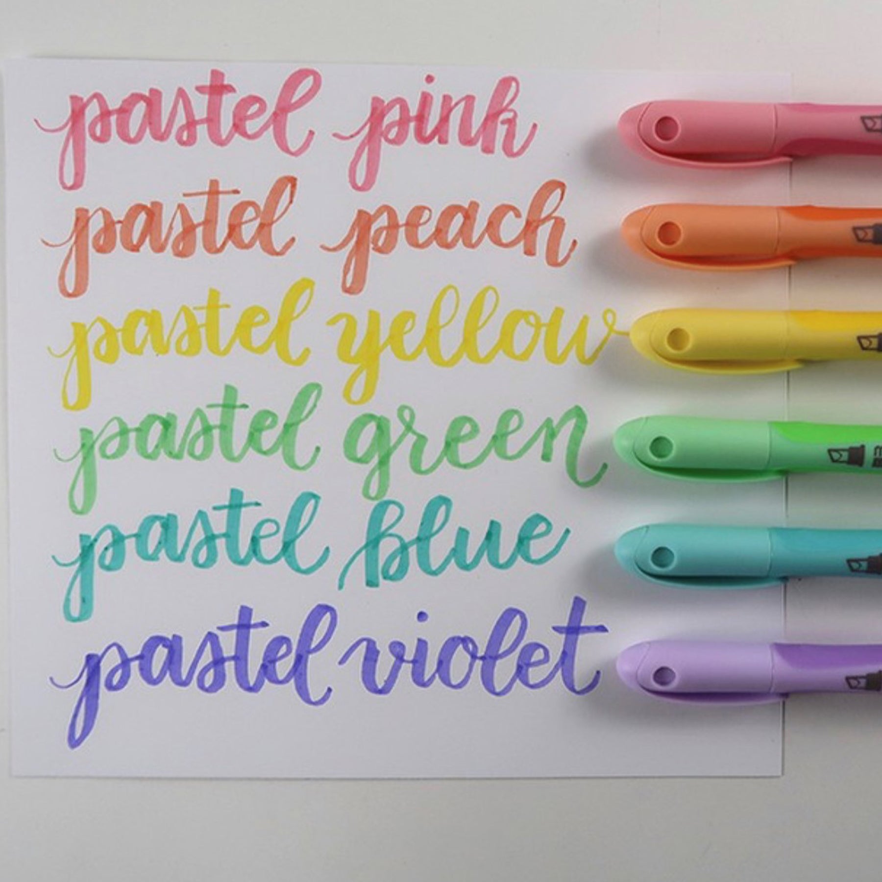 8000-6P PASTEL LINER 6PC SET