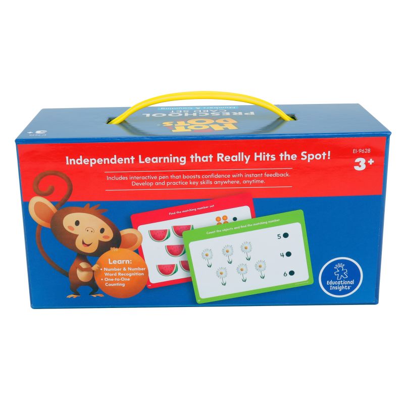Hot Dots® Preschool Card Set: Numbers & Counting