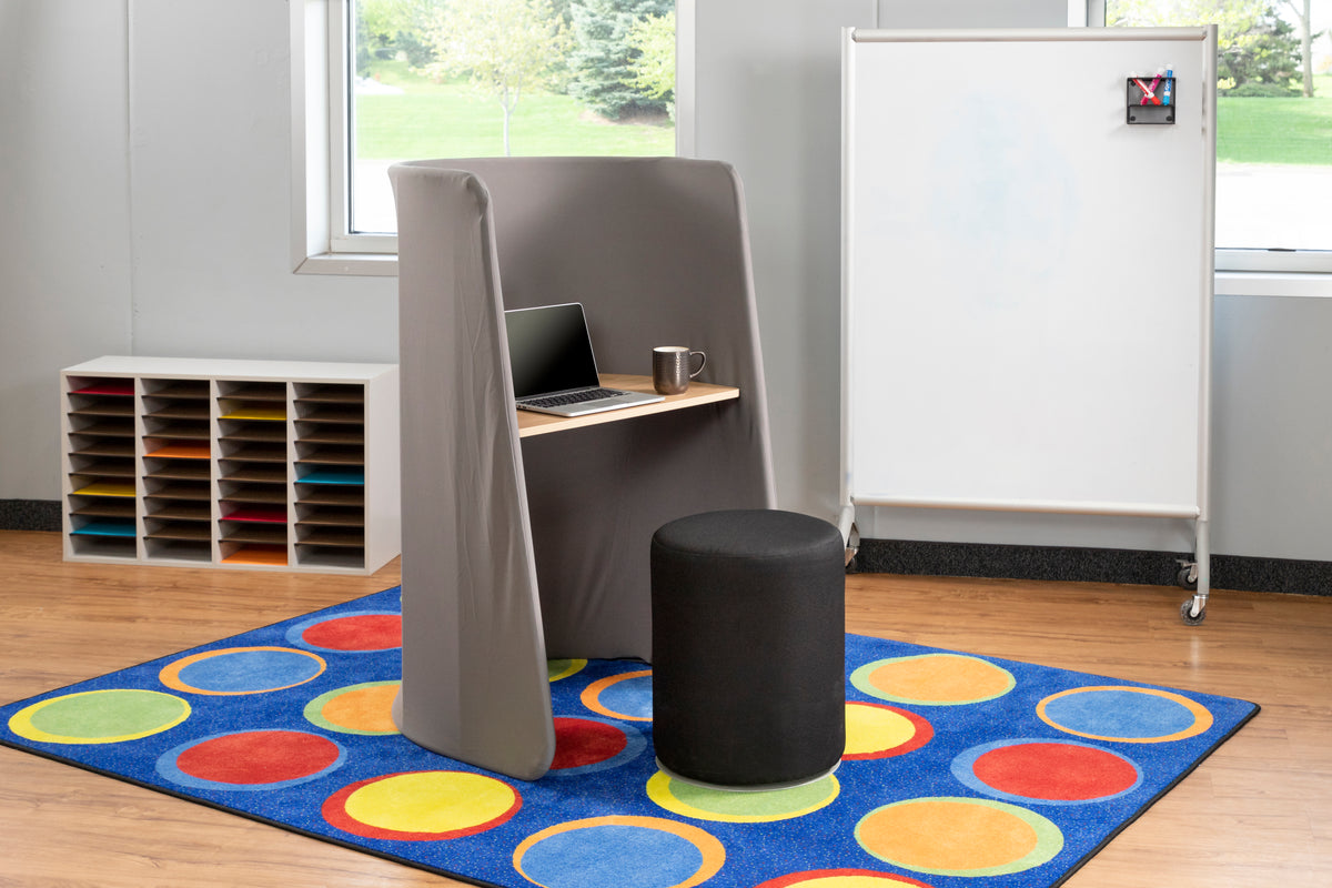 Lrg Roam Workstation Dk Gr