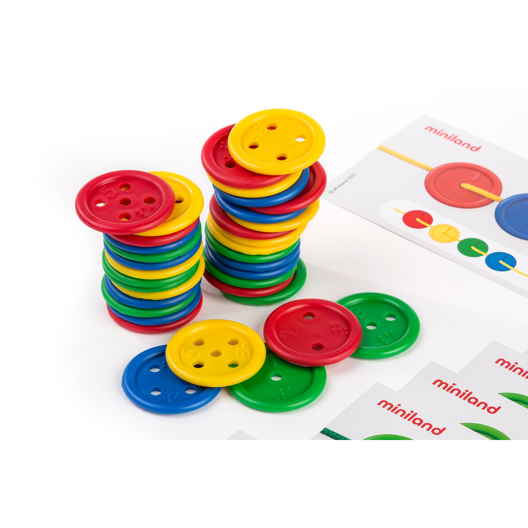 Activity Buttons, 57 Pieces
