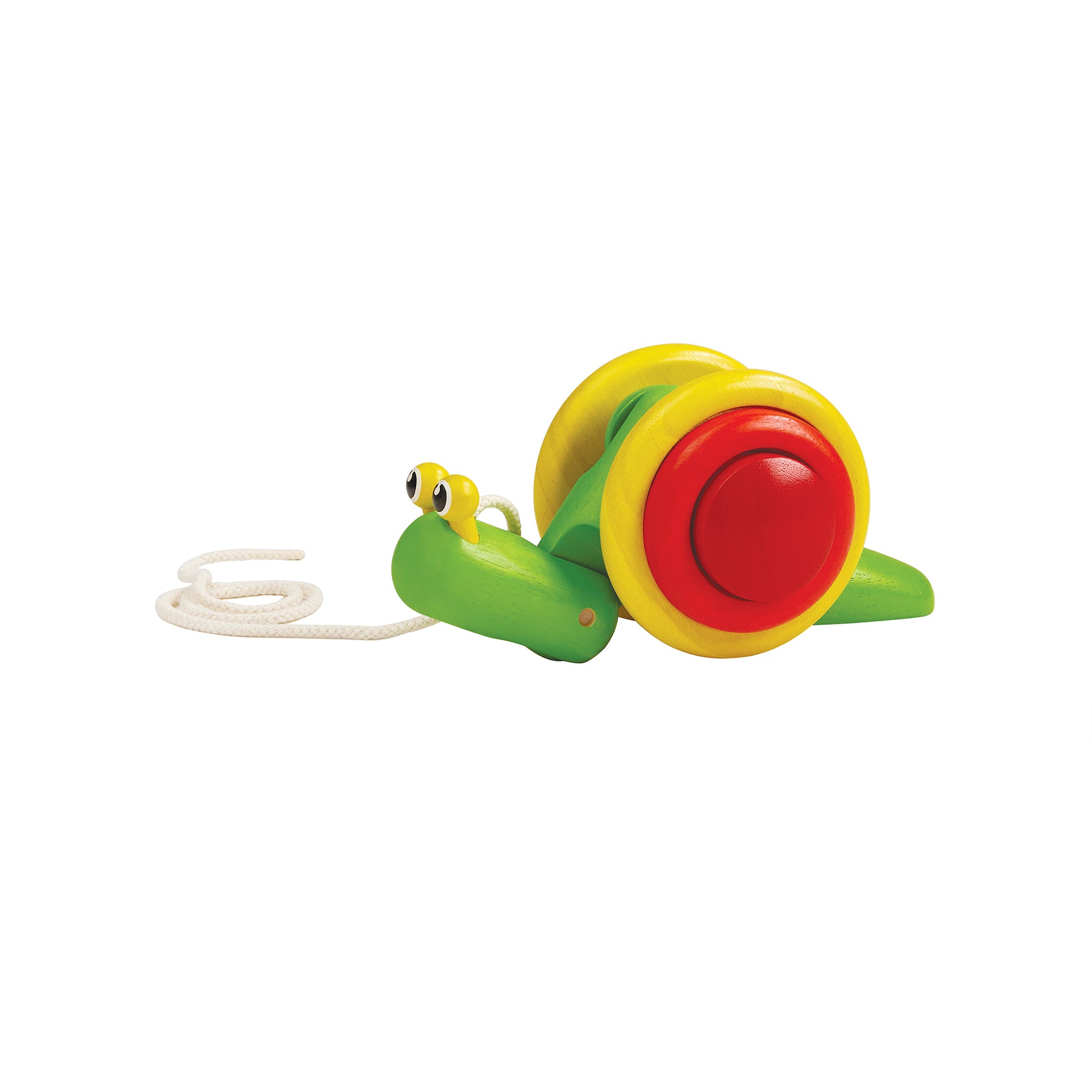 Wooden Pull Along Toy Snail