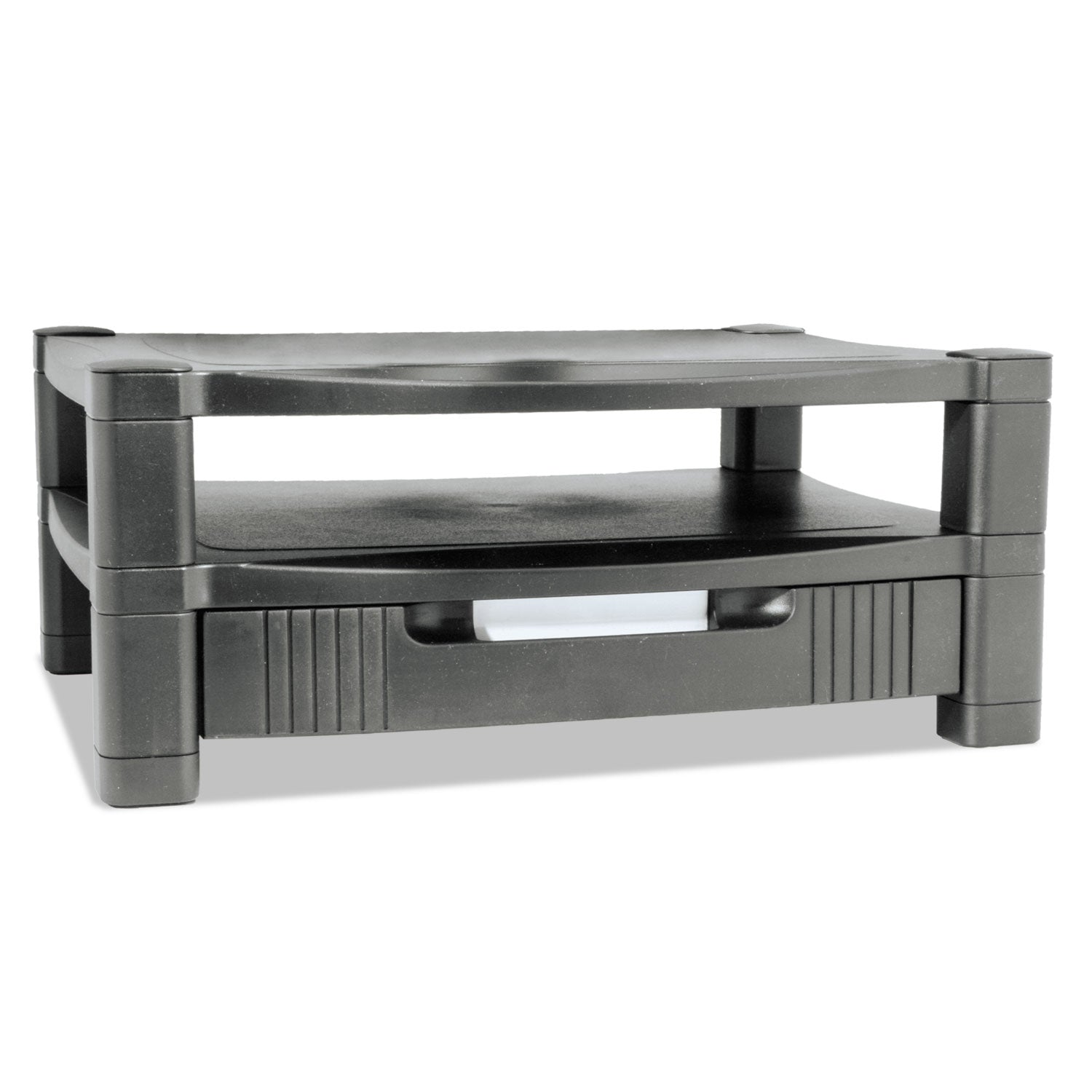 CRT Display Type Supported - 3.50" Height x 13.25" Width - Plastic - Black