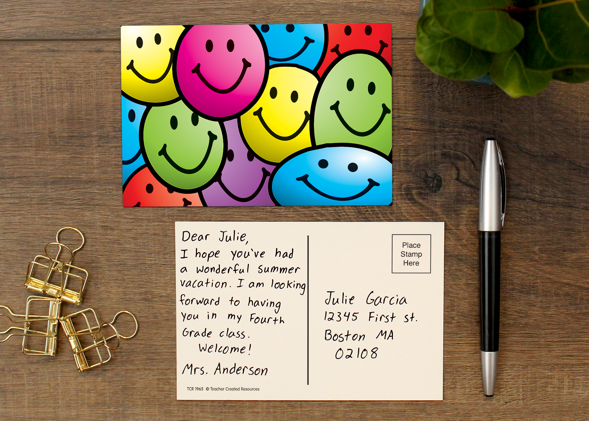 Smiley Faces Postcards