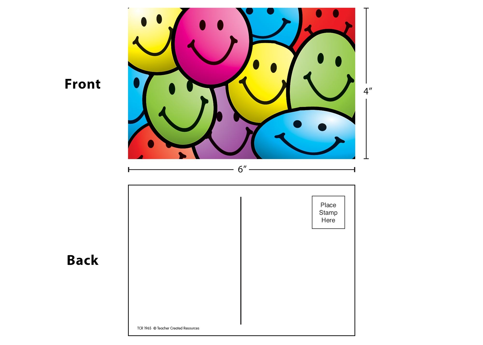 Smiley Faces Postcards