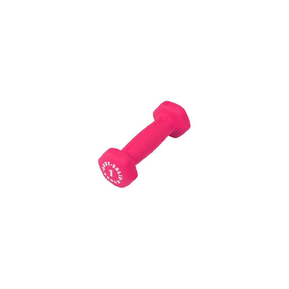 Pink 1Lb Neoprene Dumbell