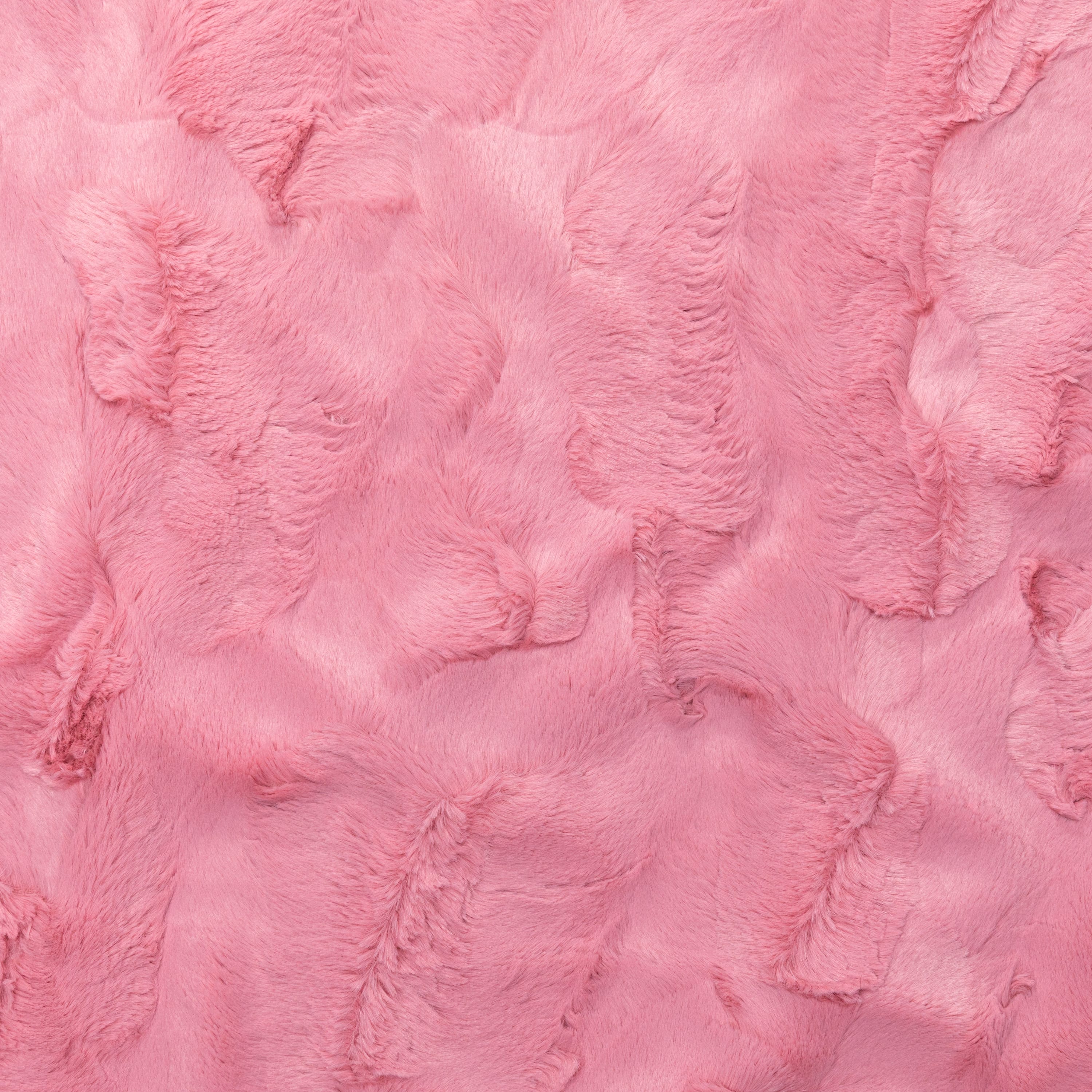 Jaxx Sofa Saxx Bean Bag Couch - 4 Foot - Faux Fur, Rose Quartz