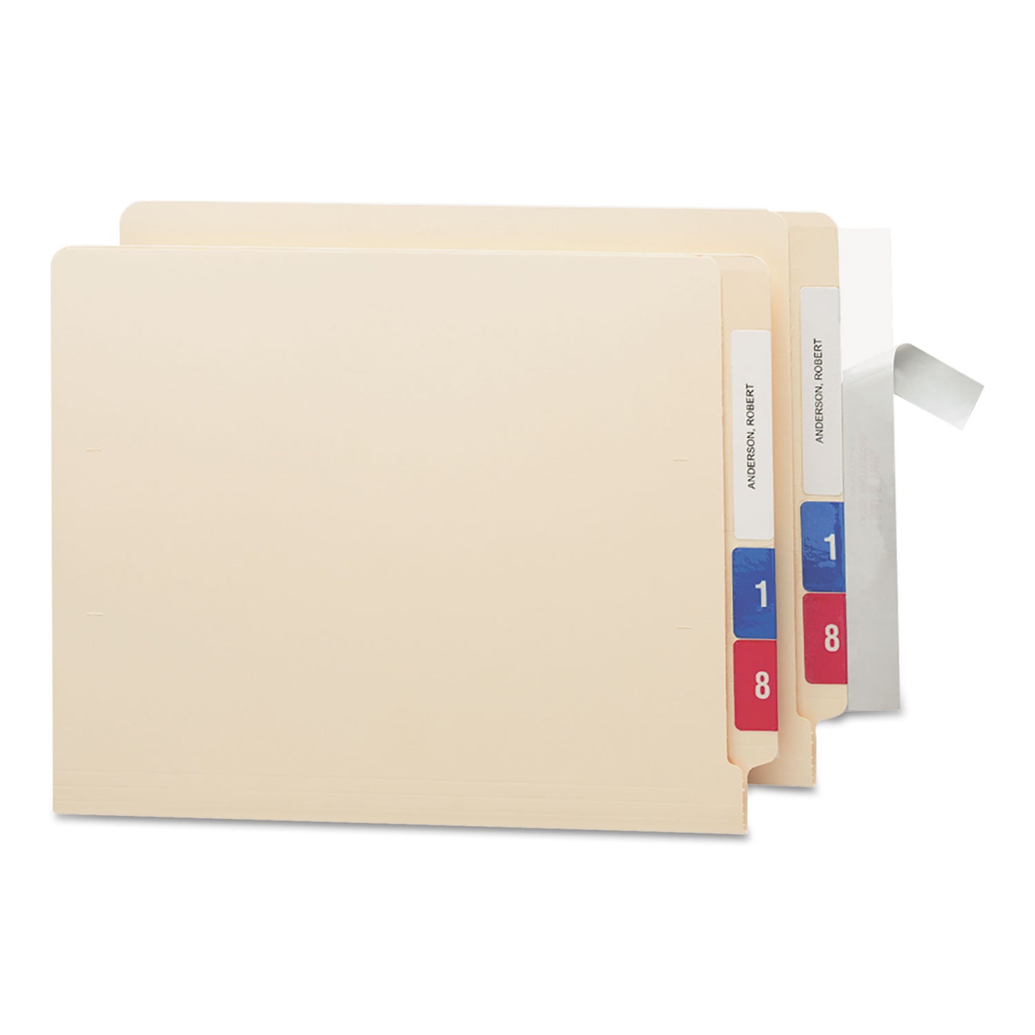Smead Seal and View Label Protectors - 1.68" Length x 8" Width - Clear - 100/Pack