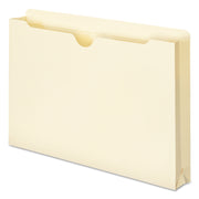 Smead Legal Recycled File Jacket - 8 1/2" x 14" - 1 1/2" Expansion - 11 pt. - 2 Plys - Manila - Reinforced, Slip Resistant - 10% Recycled - 50 / Box