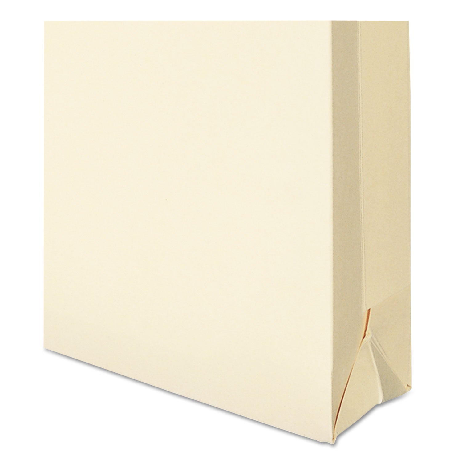 Smead Straight Tab Cut Letter Recycled File Jacket - 8 1/2" x 11" - 1 1/2" Expansion - 11 pt. - 2 Plys - Manila - Reinforced, Slip Resistant - 10% Recycled - 50 / Box