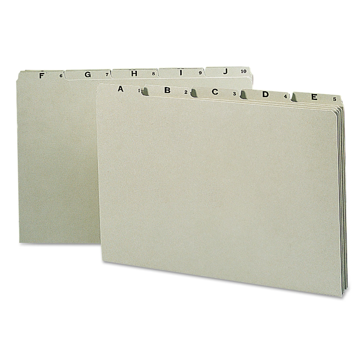 Assorted Tab(s) - 100% Recycled - 1 Set
