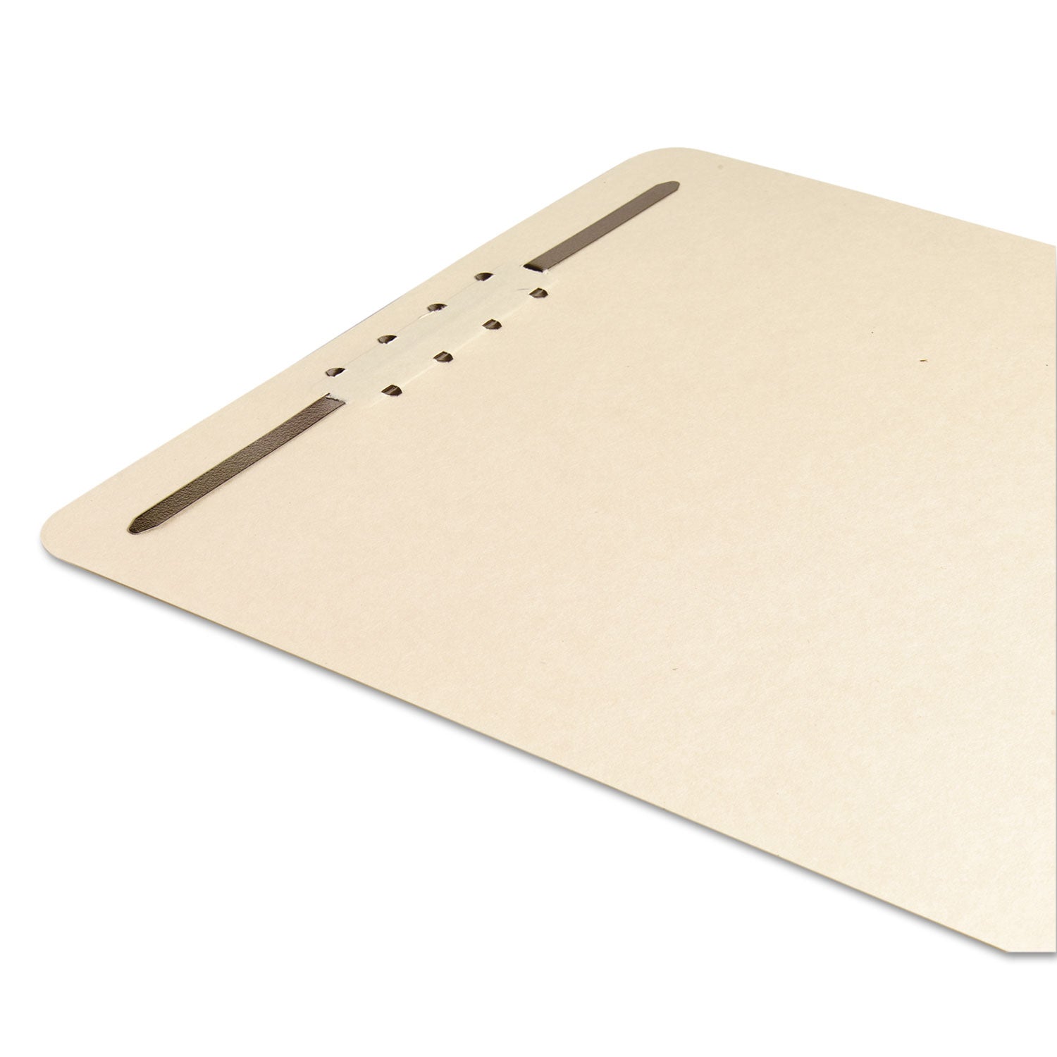 Smead File Backs with Fastener - 8.5" Height x 11.5" Width - 2" Maximum Capacity - For Letter 8 1/2" x 11" Sheet - Rectangular - Manila - 100 / Box