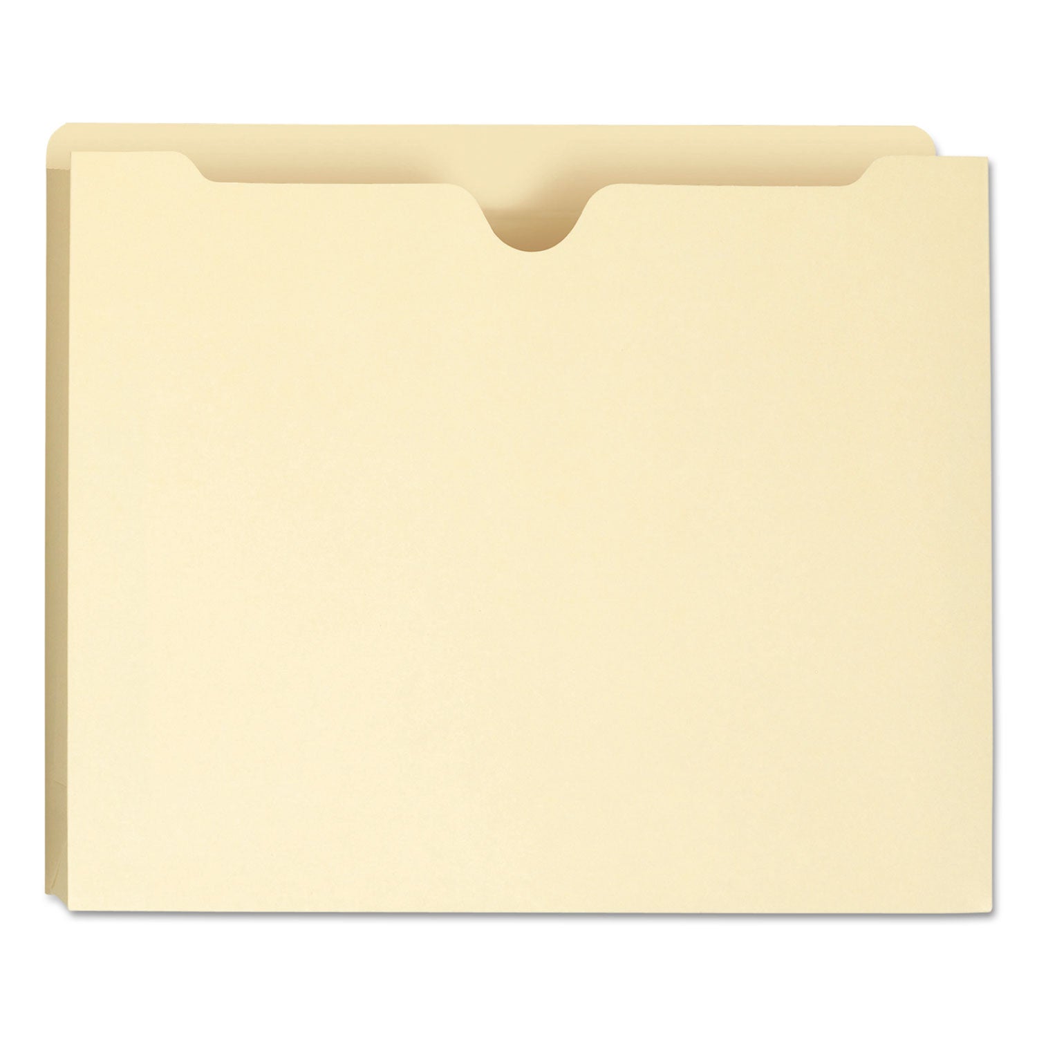 Smead Letter Recycled File Jacket - 8 1/2" x 11" - 2" Expansion - 11 pt. - 1 Plys - Manila - Slip Resistant - 10% Recycled - 50 / Box