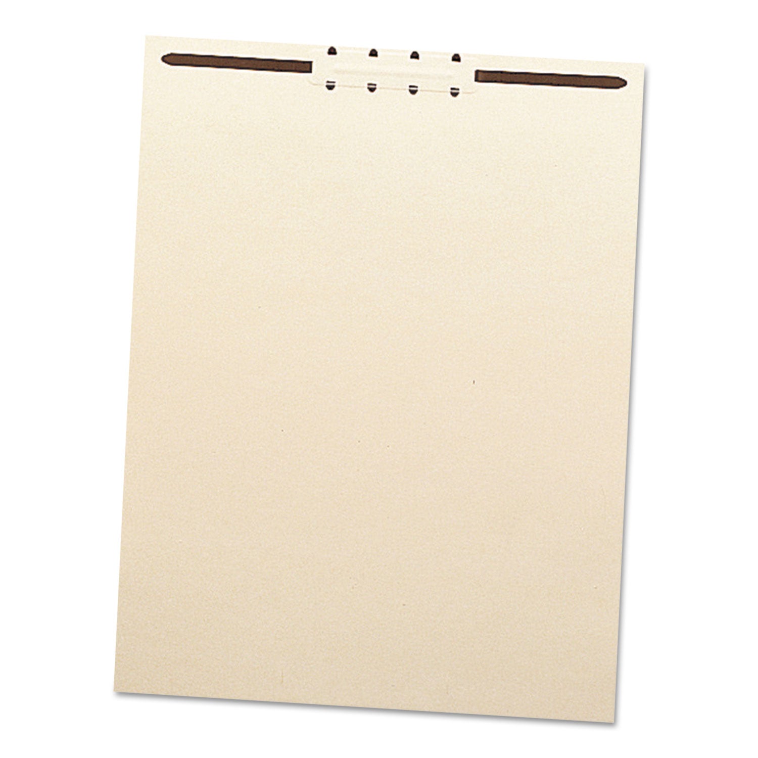 Smead File Backs with Fastener - 8.5" Height x 11.5" Width - 2" Maximum Capacity - For Letter 8 1/2" x 11" Sheet - Rectangular - Manila - 100 / Box
