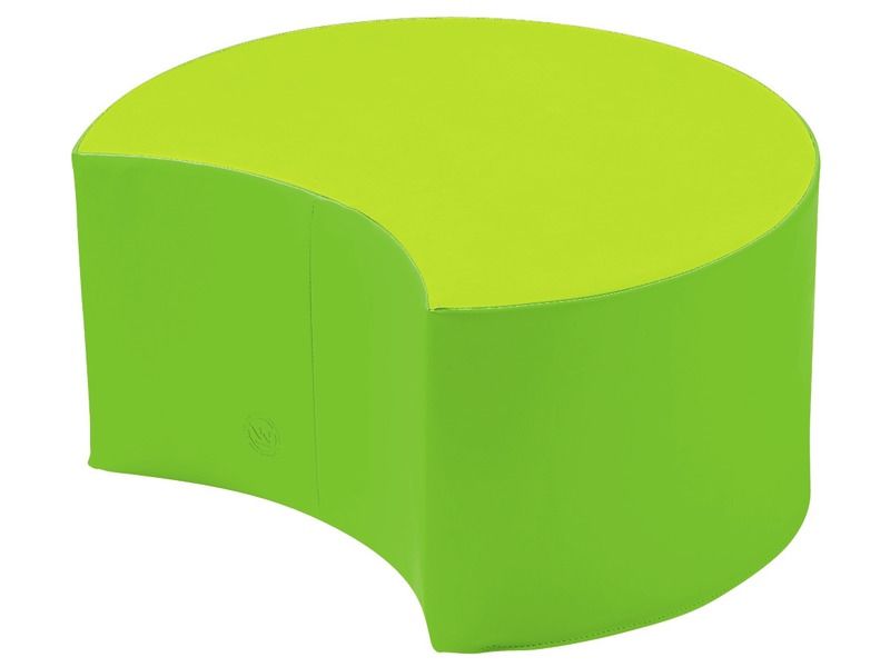Luna Pouffe Large Size - Green/Light Green