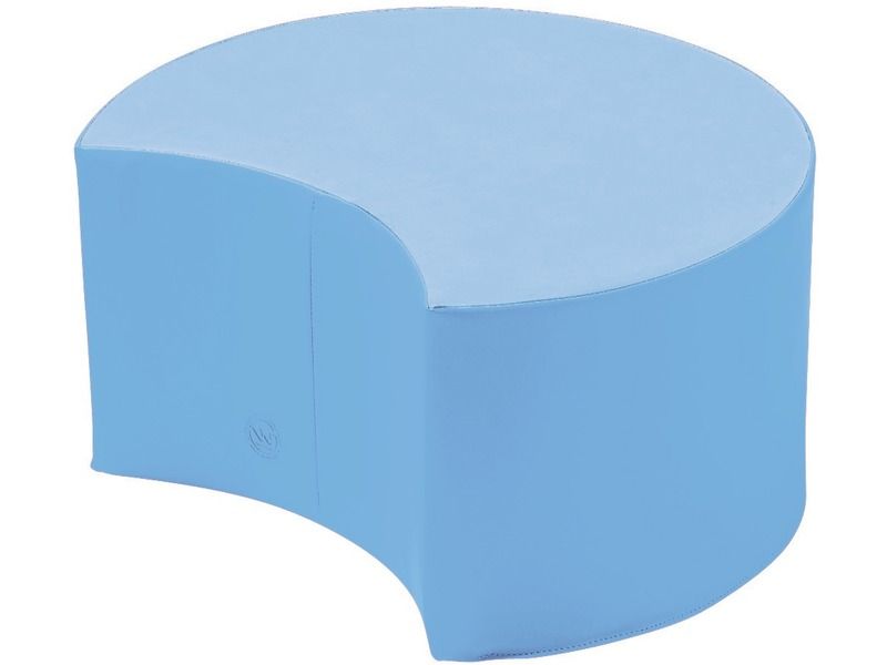 Luna Pouffe Large Size - Blue/Light Blue