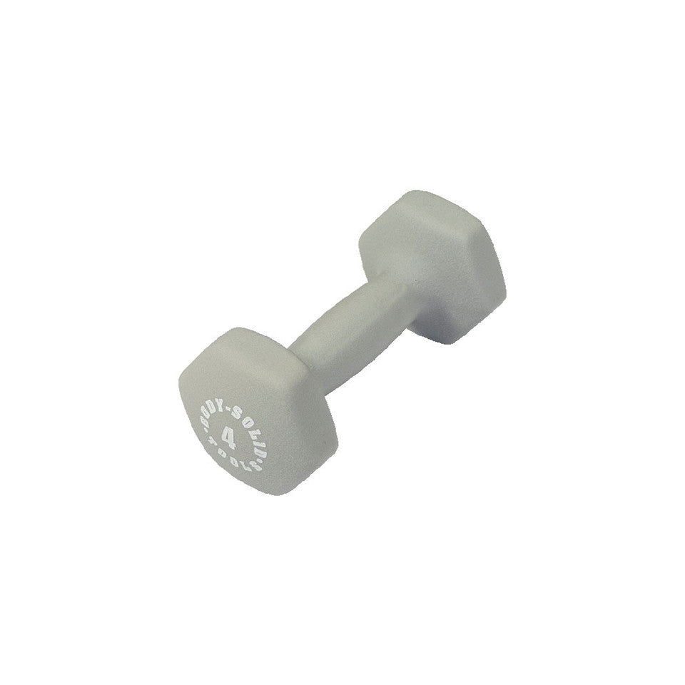Light Gray 4Lb Neoprene Dumbell