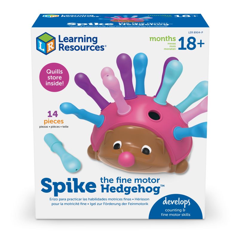 Spike The Fine Motor Hedgehog Pink