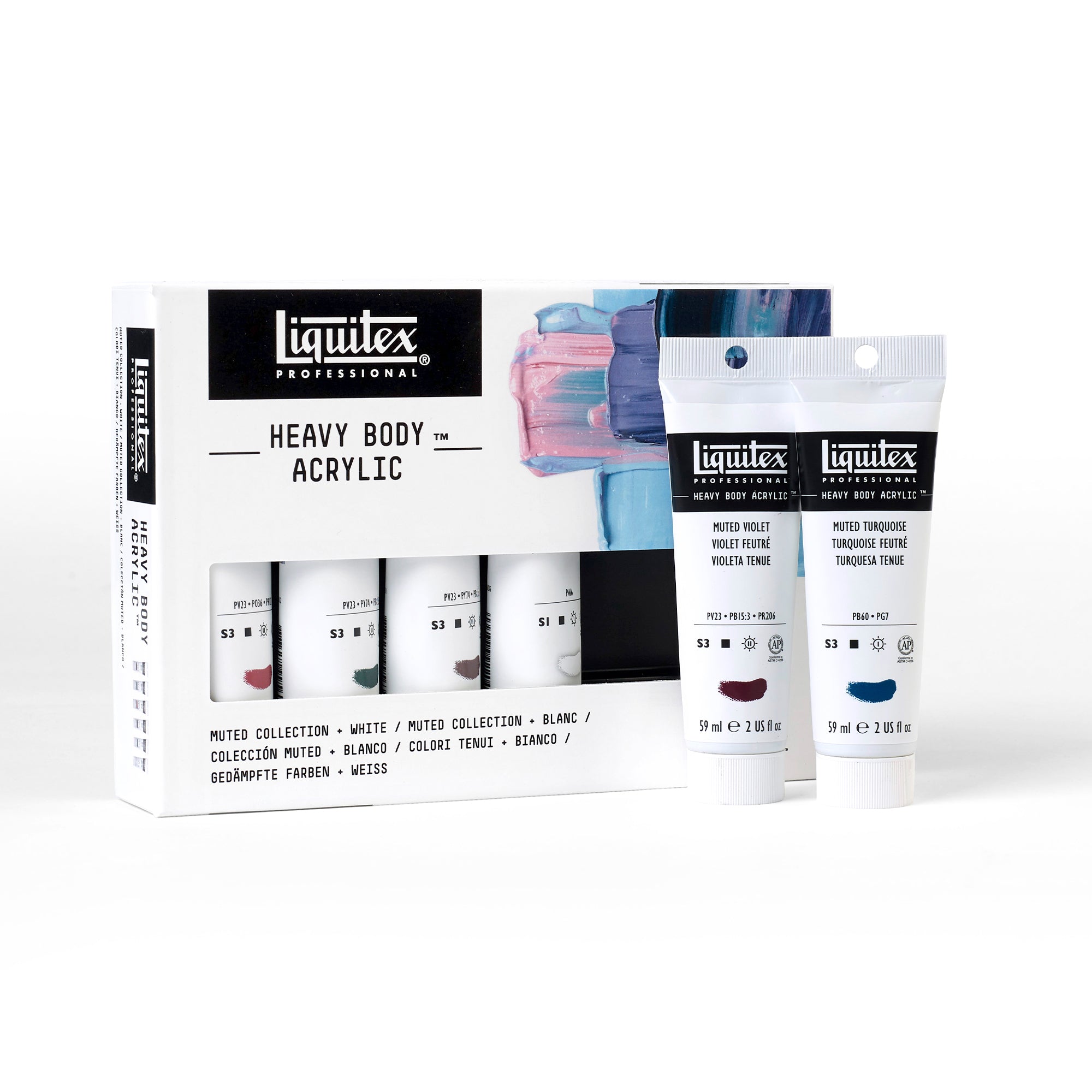 Heavy Body Color - Muted Collection + White