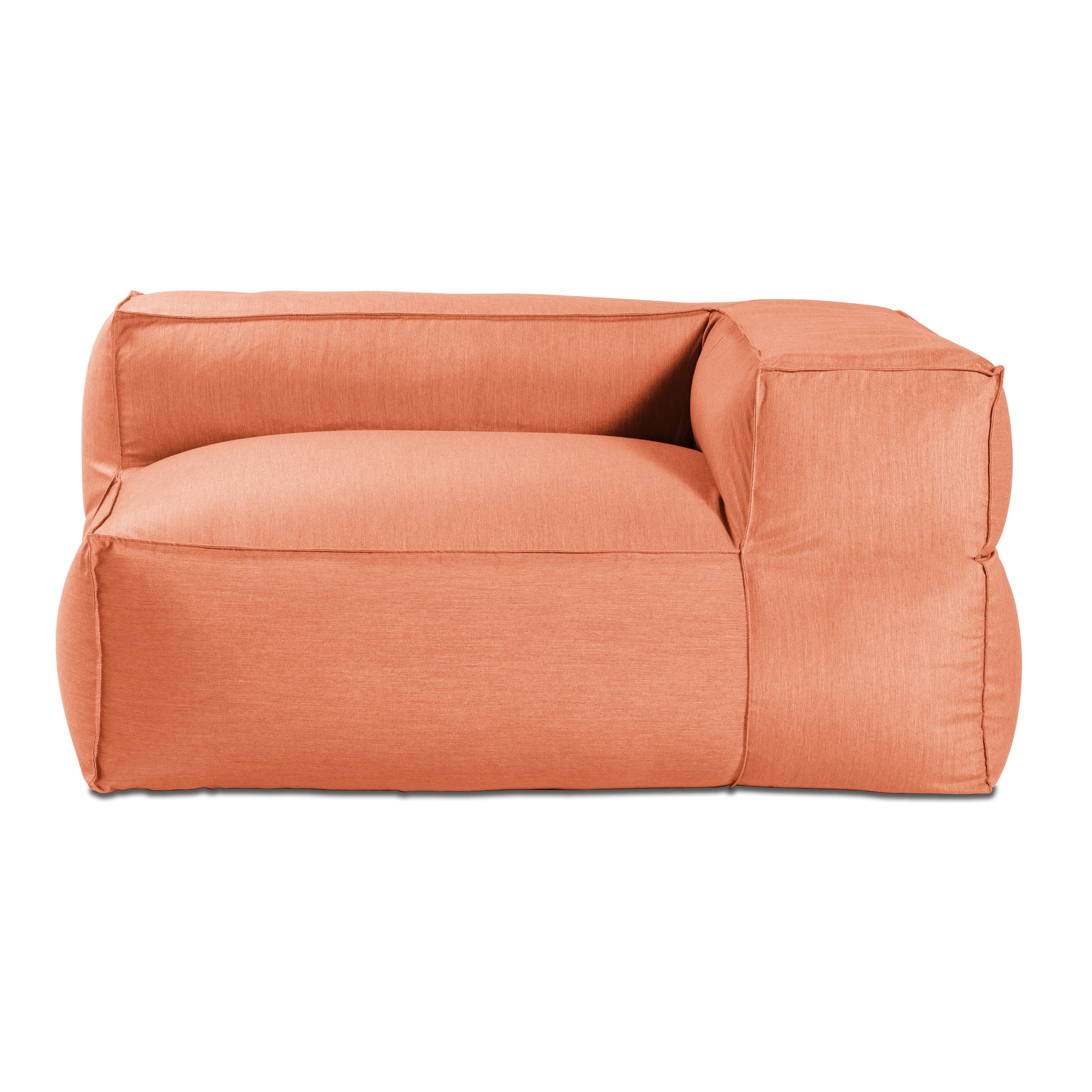 Baya Outdoor Left Corner - Sunbrella, Petal