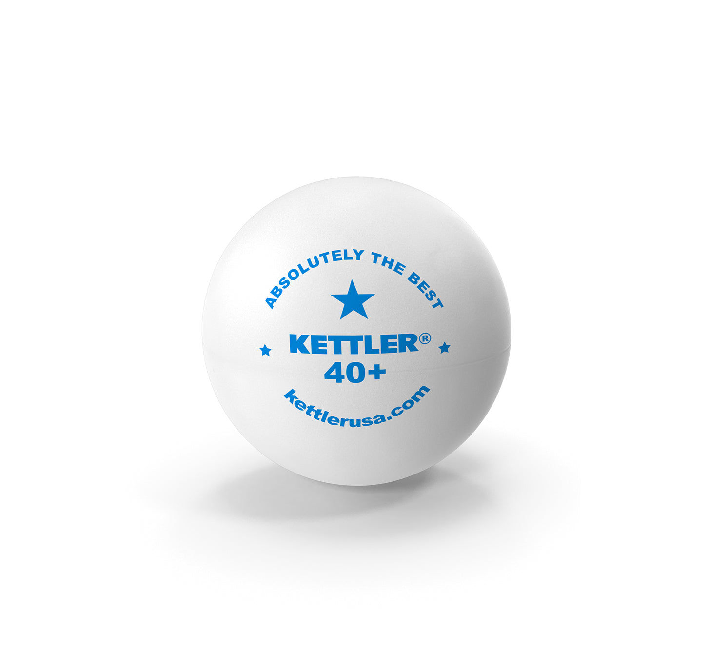 Kettler® White 1-Star Table Tennis Balls, 6-Pack