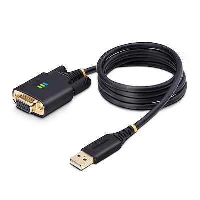StarTech.com 3.3ft (1m) USB to Null Modem Serial Adapter Cable