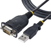 StarTech.com 3ft (1m) USB to Serial Cable  DB9 Male RS232 to USB Converter  USB to Serial Adapter  COM Port Adapter with Prolific IC  1 (Quantity)