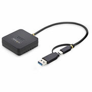StarTech USB-C/USB-A to M.2 NVMe Dock Adapter, 10Gbps, Tool-Free External M.2 NVMe SSD Reader, B+M/M-Key