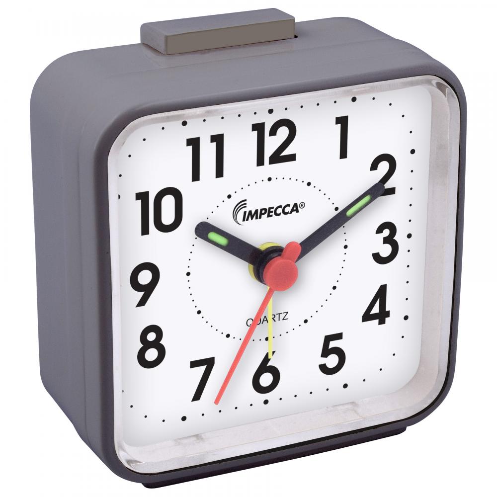 Impecca Impecca Ultra Compact Travel Alarm Clock (Grey)