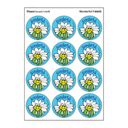 Wonderful/ Flower Scent Stickers, 24 ct.