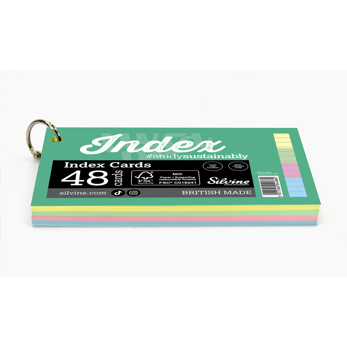48RING BOUND INDXCRD LIND LANDSCAPE