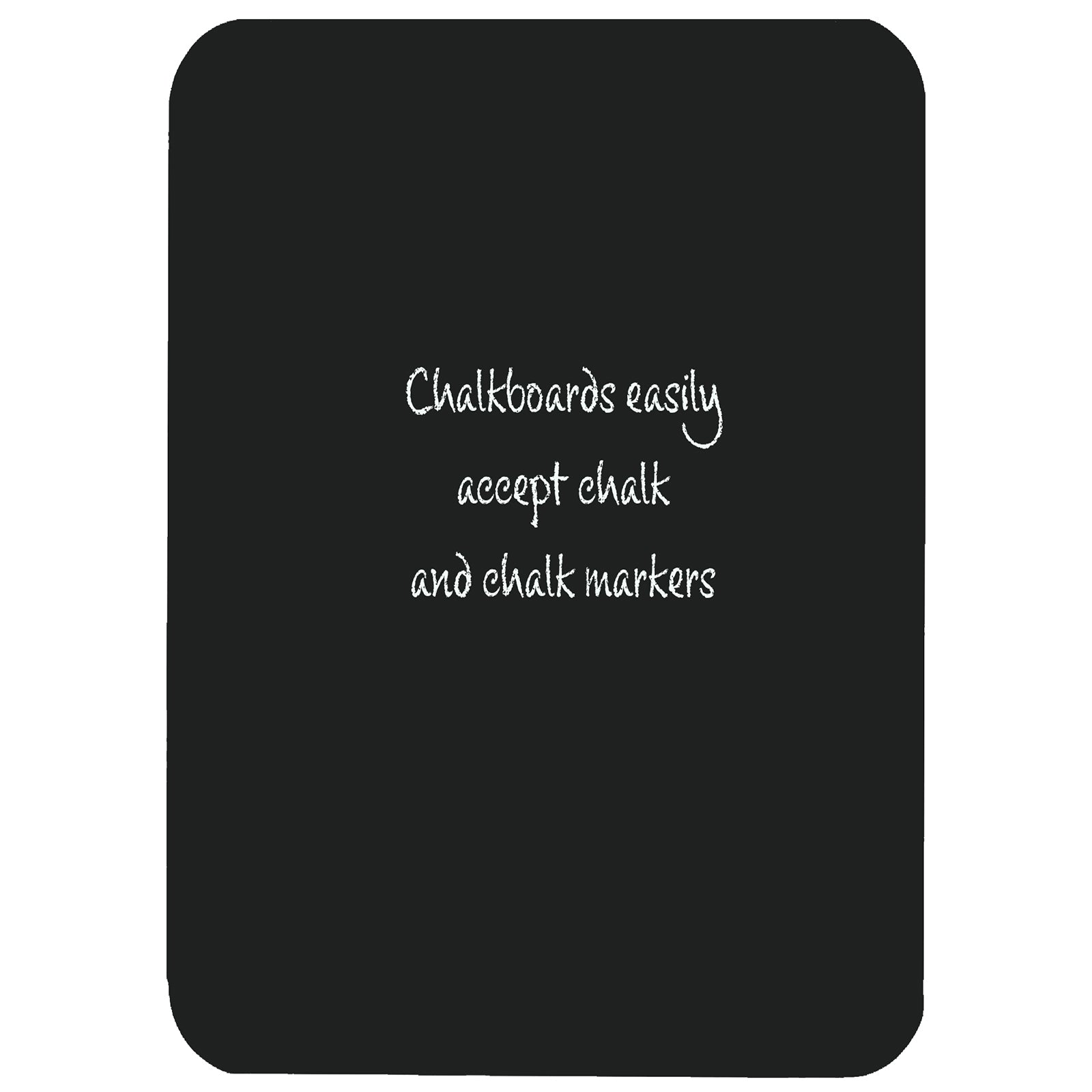 Chalk Board, 9 1/2" x 12", Black