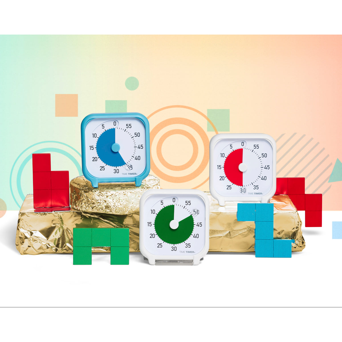 60MIN TIMER 3IN BLUE W/BLUE DISK