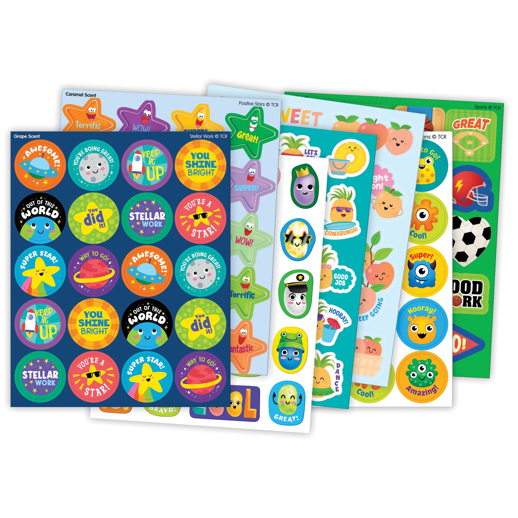 Great Job Smelly Stickers Variety Pack