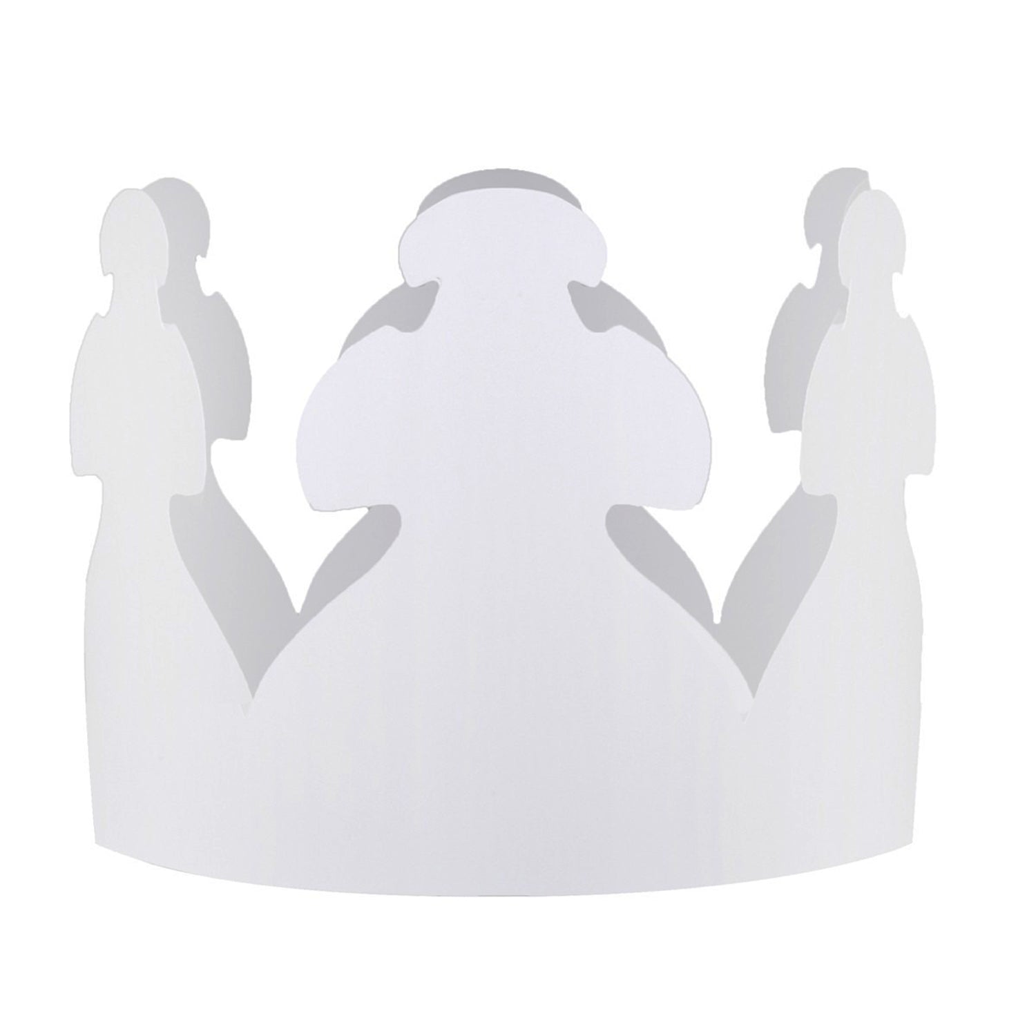 Crowns - 24 ct., White