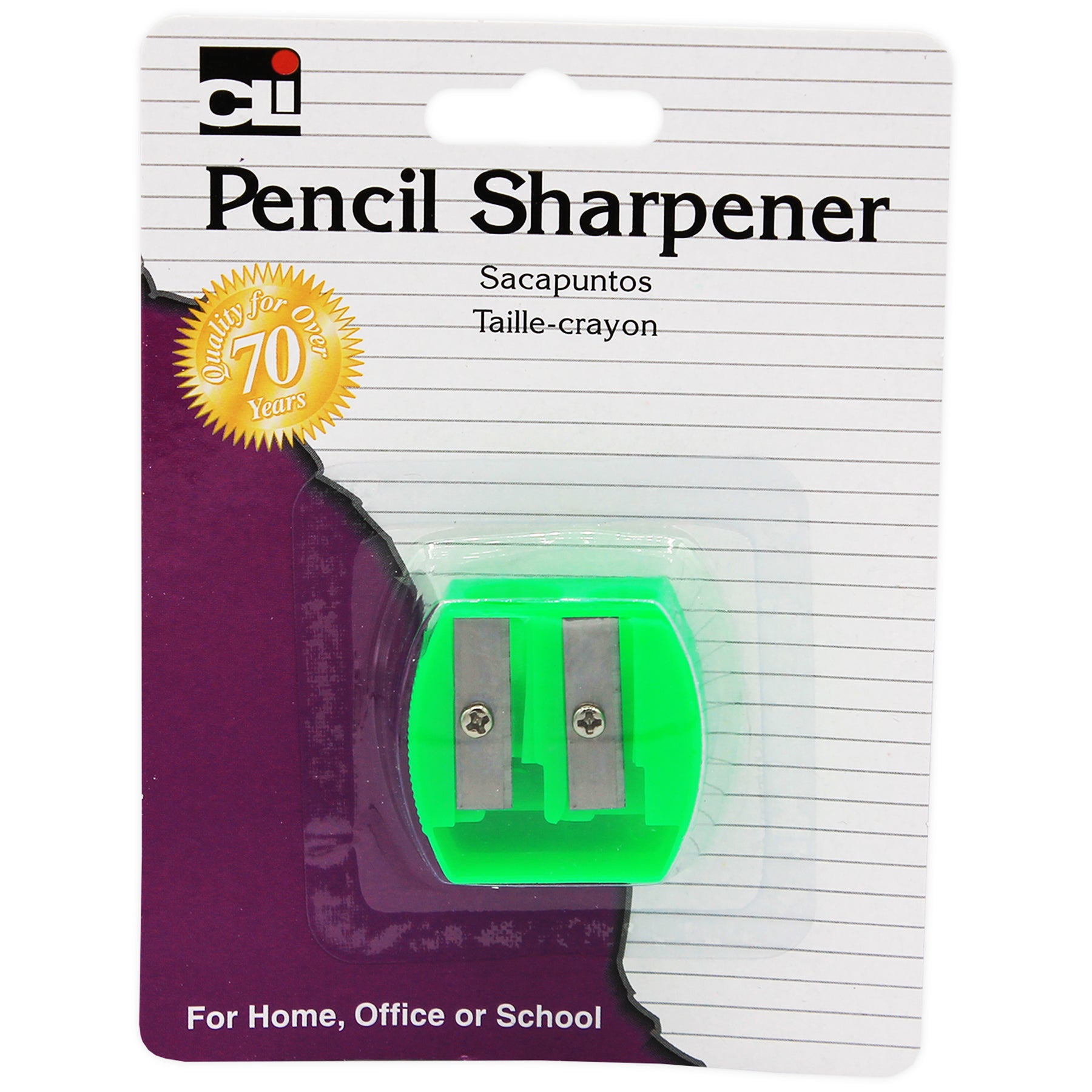 Two Hole Pencil/Crayon Sharpener