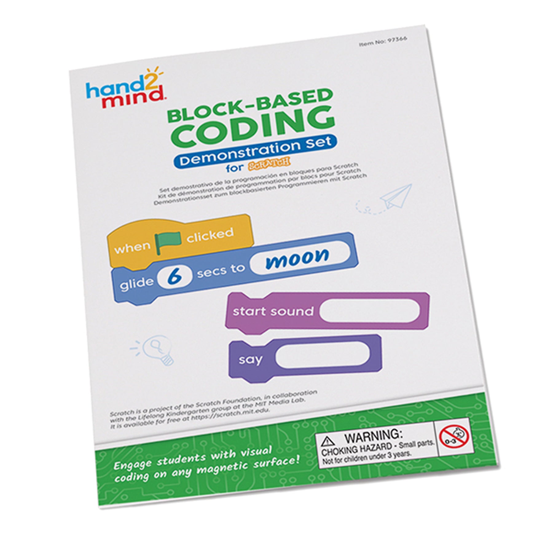 Block-Based Coding Demonstration Set for Scratch