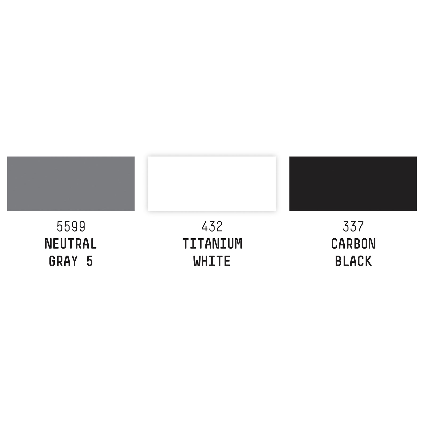 LQ Paint Marker Fine 3 Set - Monochromes