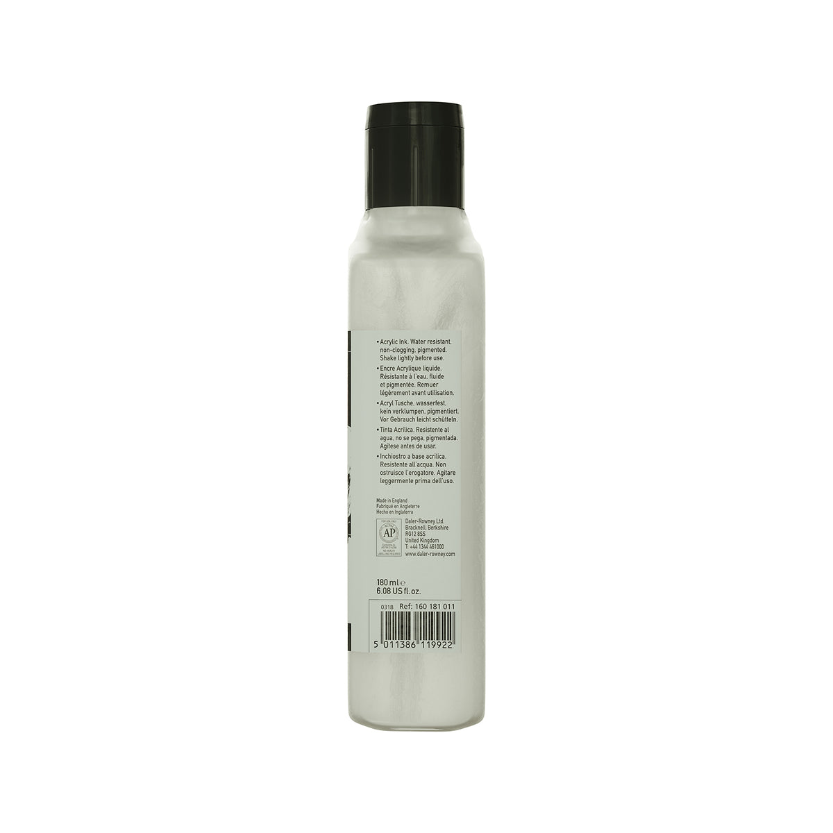FW ACRYLIC INK WHITE 180ML