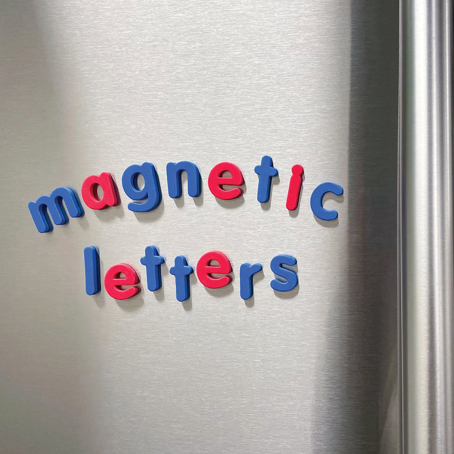 Magnetic Foam: Small Uppercase Letters