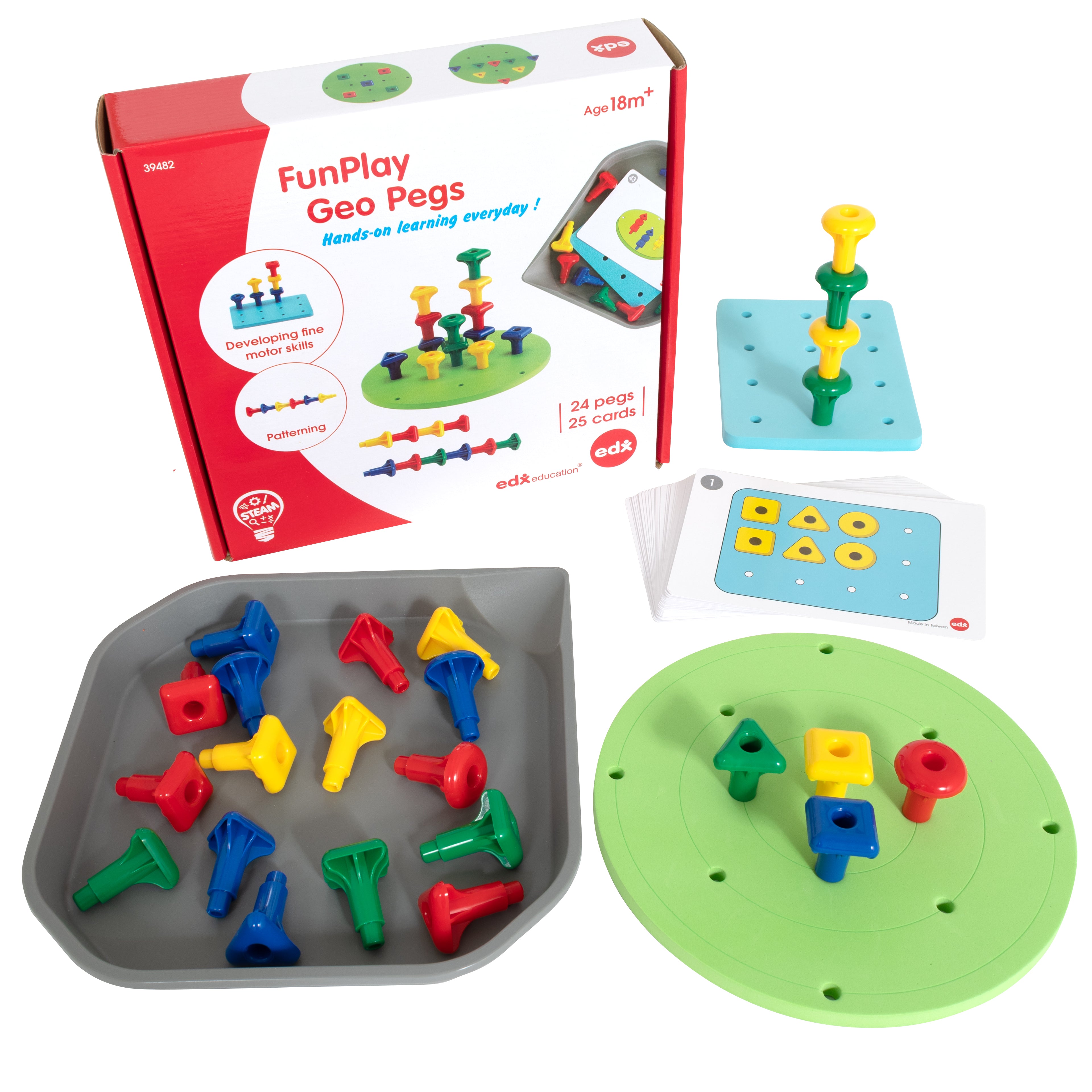 FunPlay Geo Pegs