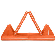 Jaxx Zipline Playscape Imaginative Furniture Playset for Creative Kids, Original Set, Mandarin