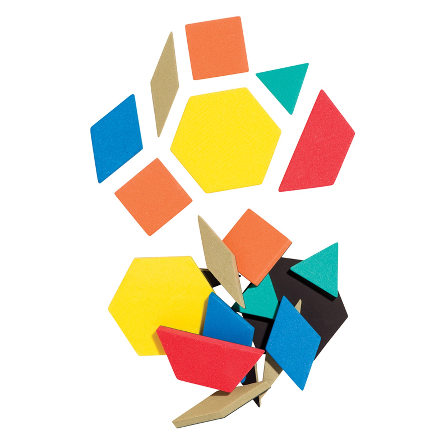 Foam Fun!™ Pattern Block Magnets, Pack of 200