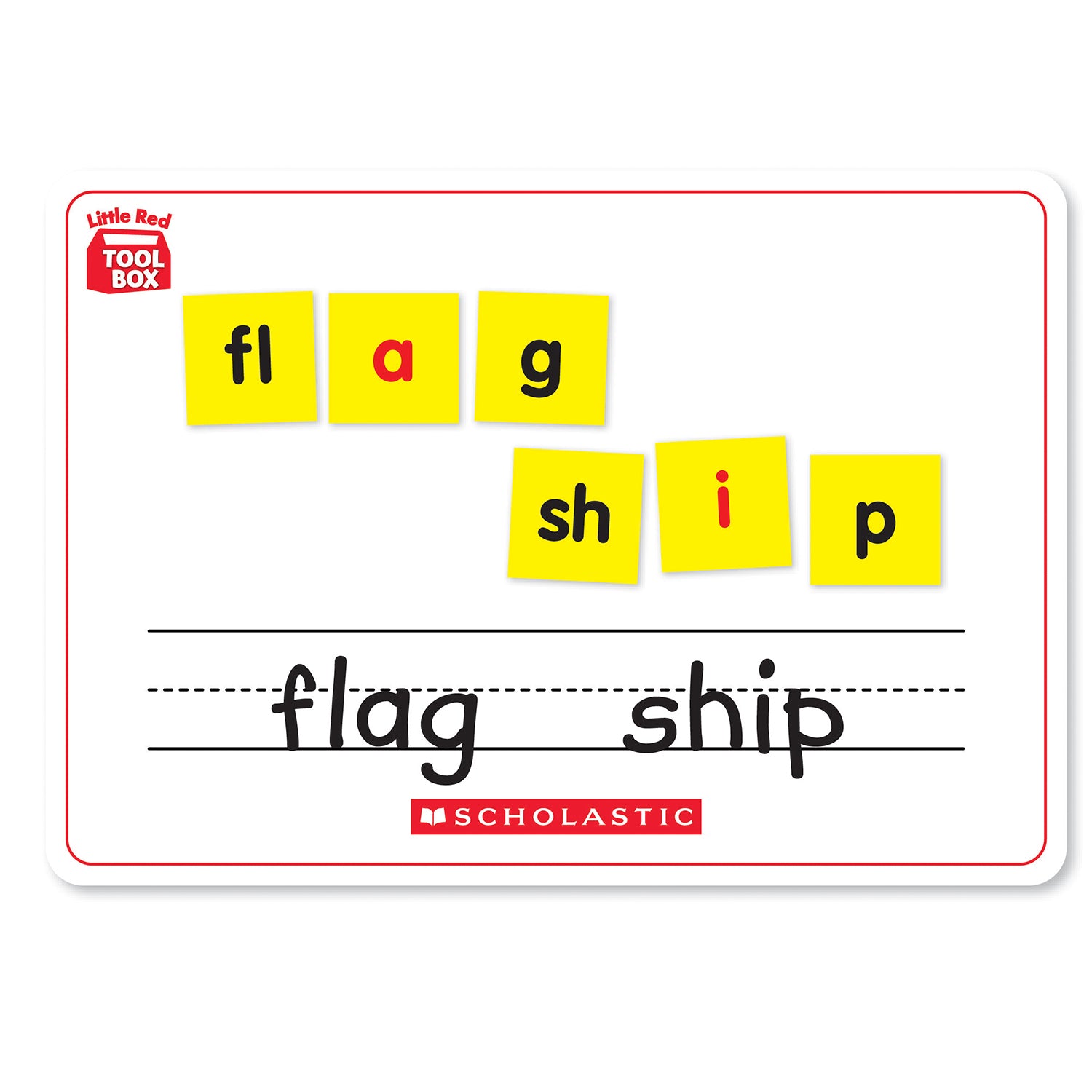 Little Red Tool Box: Word Builders Phonics Tiles: Blends, Digraphs & More