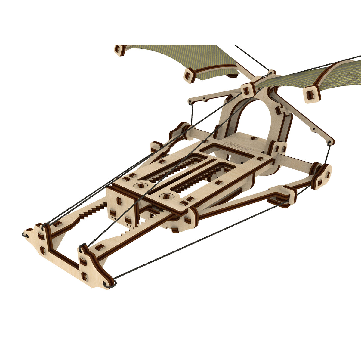 DA VINCI FLYING MACHINE ORNITHOPTER