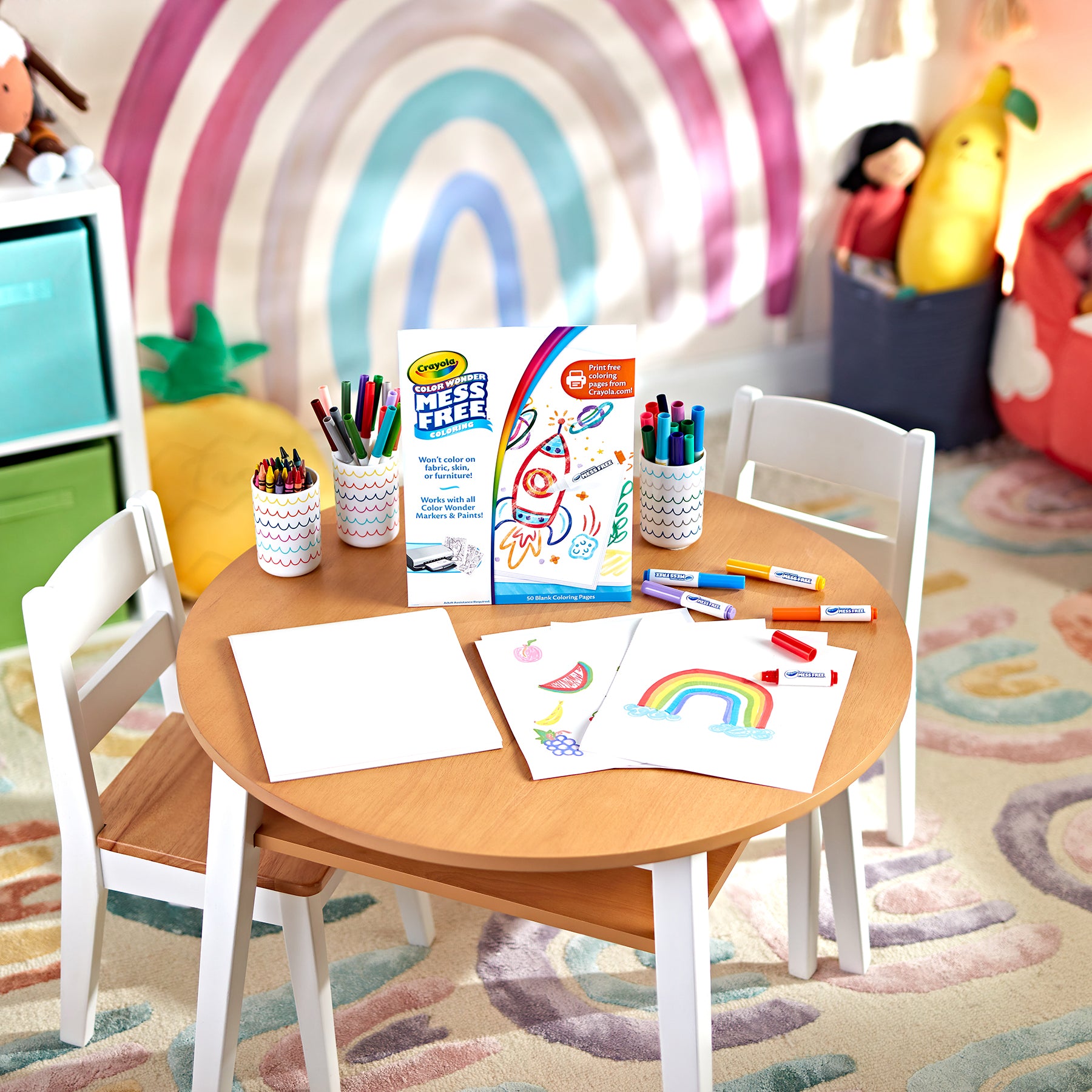 Color Wonder® 50 Blank Coloring Pages