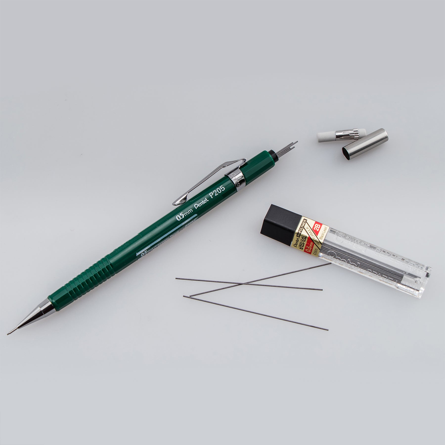 Sharp Mechanical Pencil (0.5mm), Green Barrel