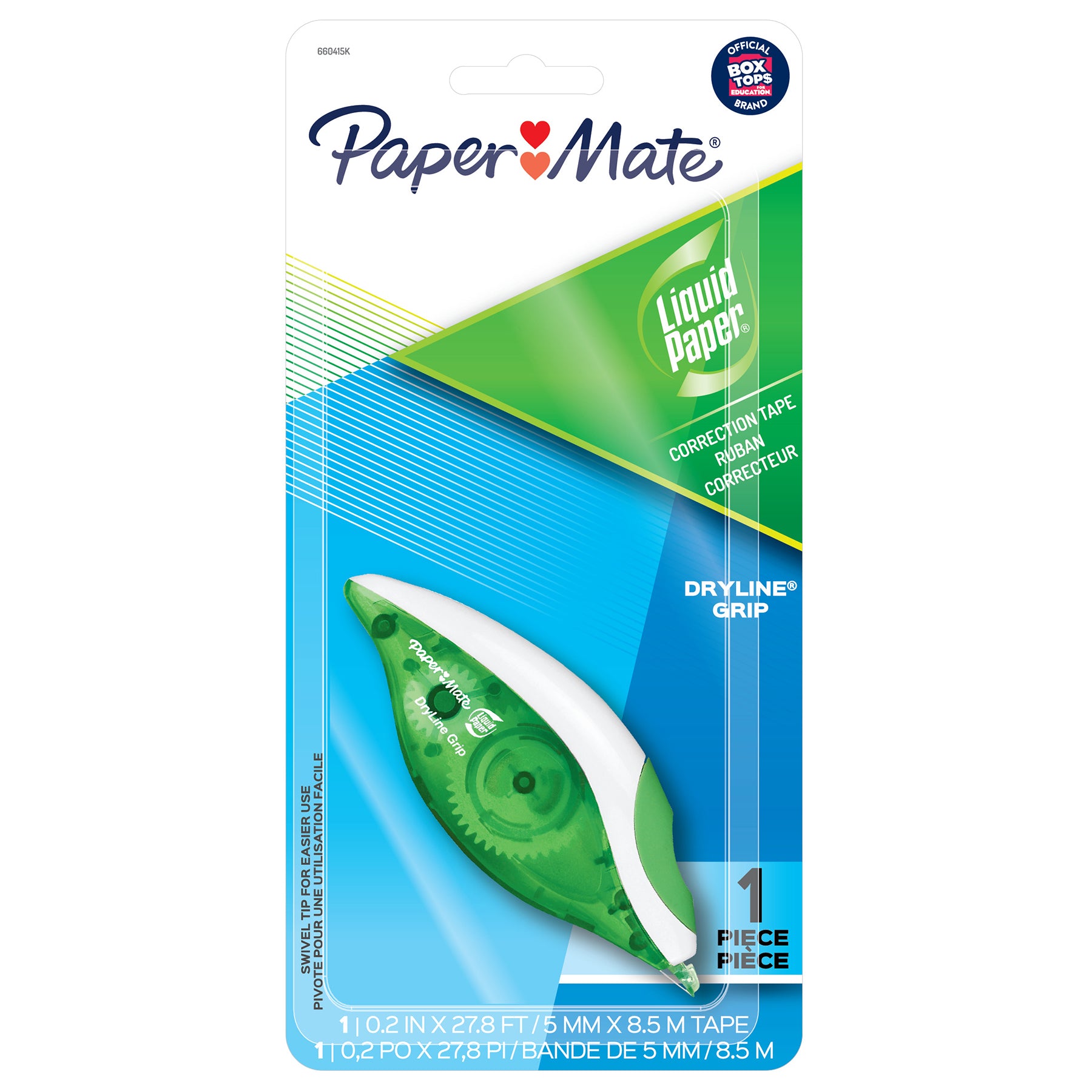 Liquid Paper® DryLine® Grip Correction Tape, 1 Each